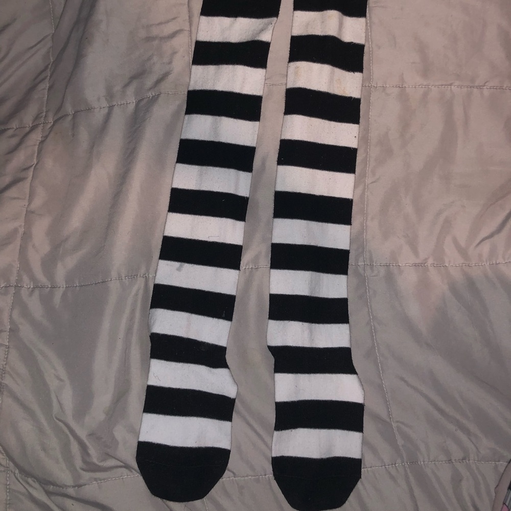 Knee high Striped socks